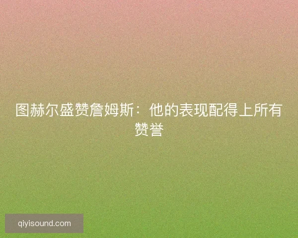 图赫尔盛赞詹姆斯：他的表现配得上所有赞誉